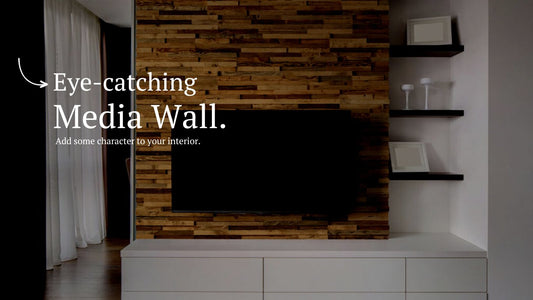7 Creative and Eye-Catching Media Wall Ideas for Your Home or Office. - Wall Panelling by Audrini Living