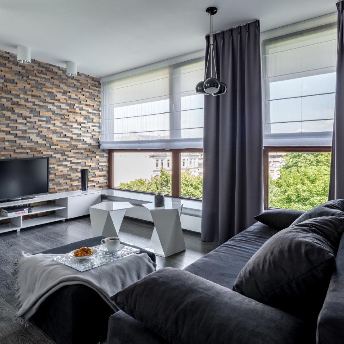 Bravo Reclaimed Wood Wall Panelling Sample