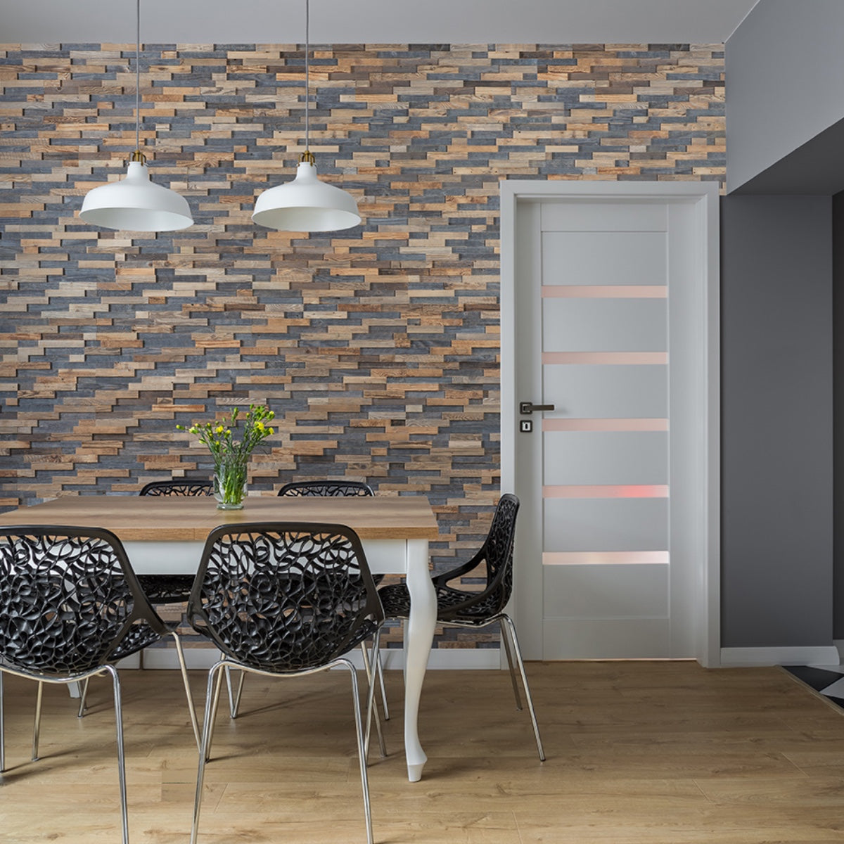 Bravo Reclaimed Wood Wall Panelling Sample