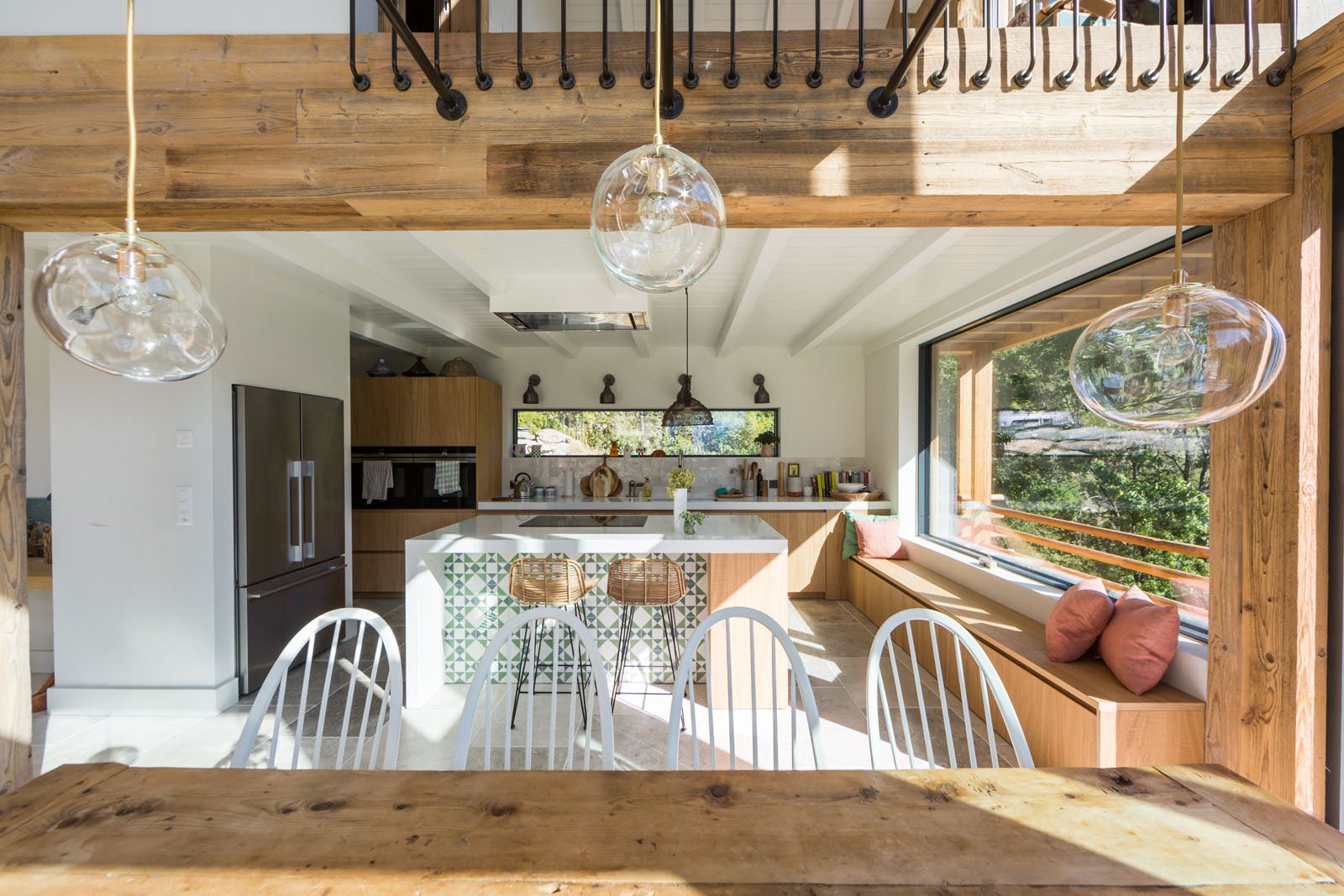 Weathered Brushed Boards Grooved - Audrini Living