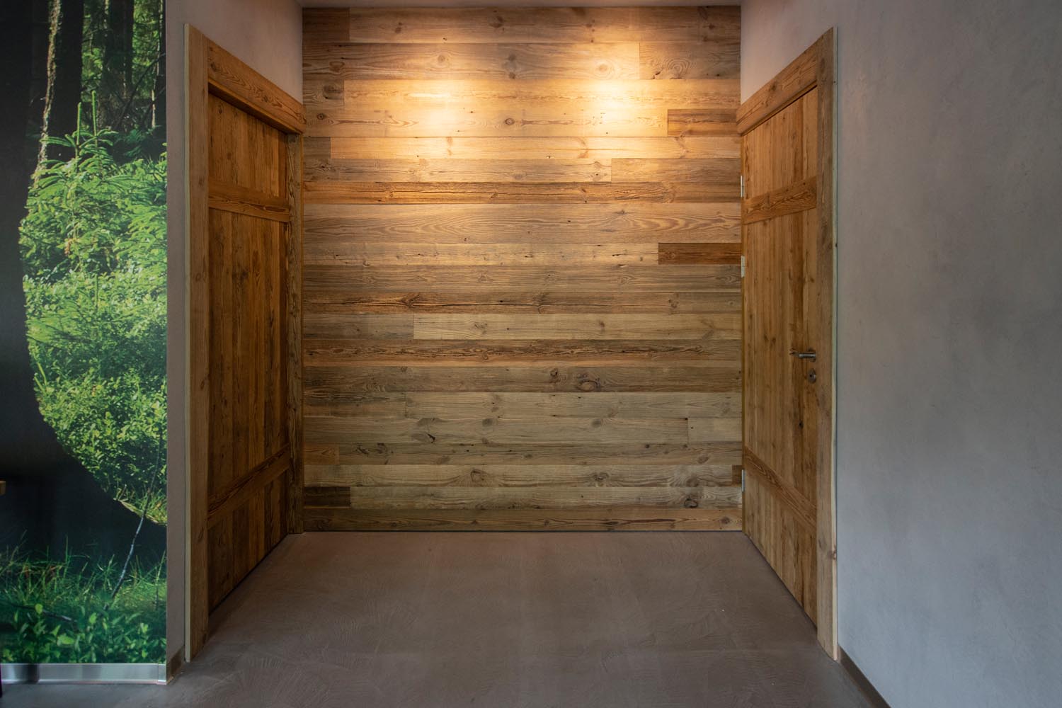 Weathered Brushed Boards Grooved - Audrini Living