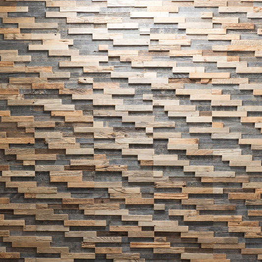 Bravo Reclaimed Wood Wall Panelling Sample