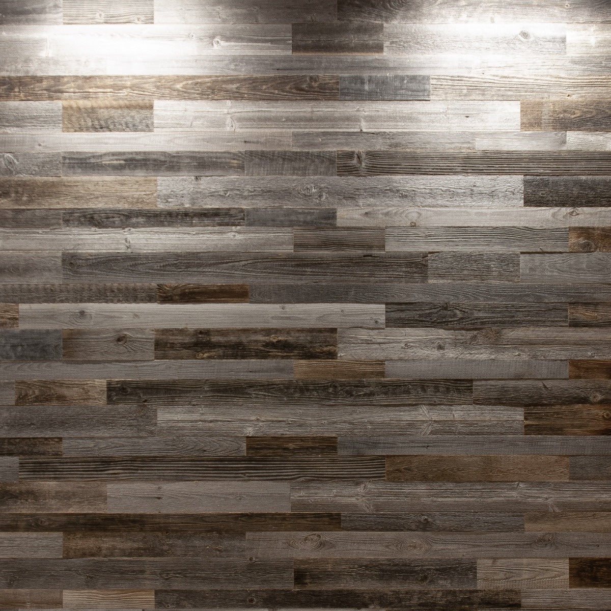 silver reclaimed wood wall paneling sample