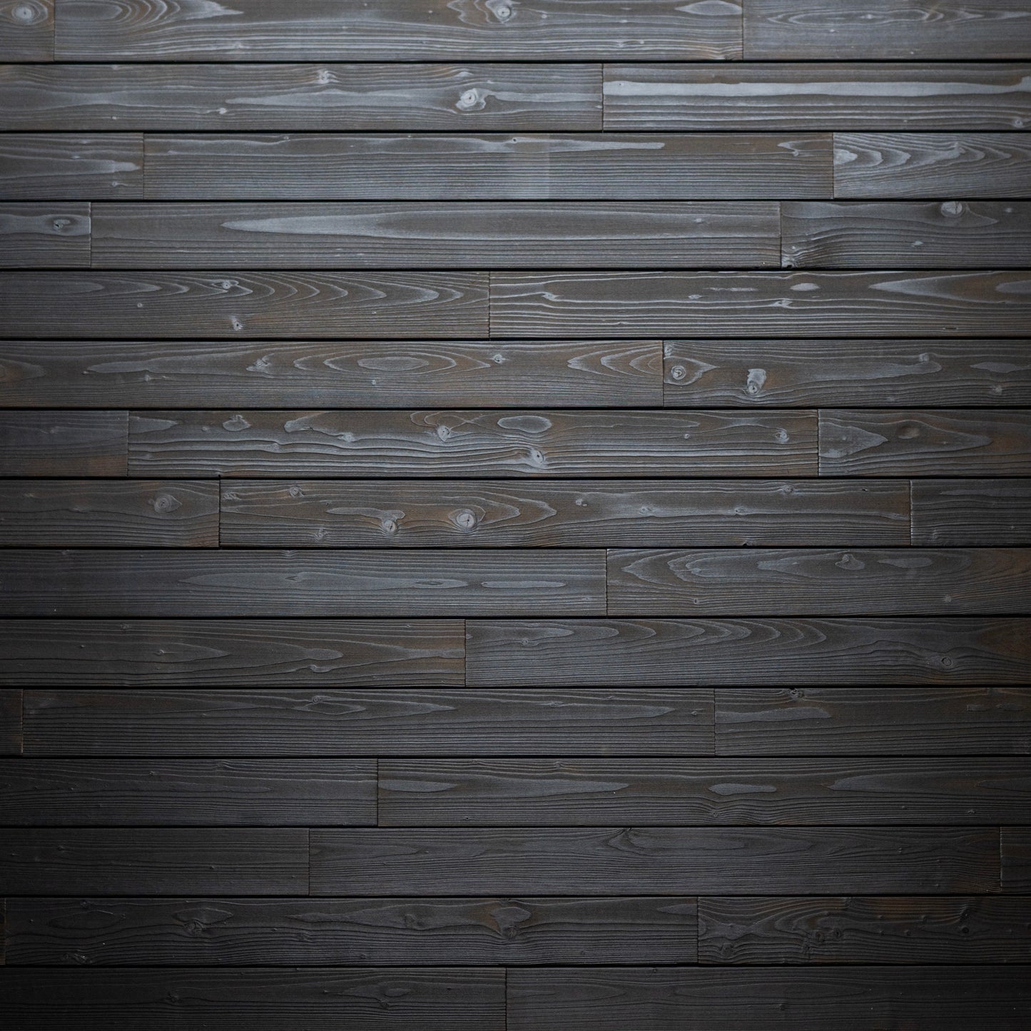 Charred Wood Wall Cladding - Shou Sugi Ban Dark Timber Panels