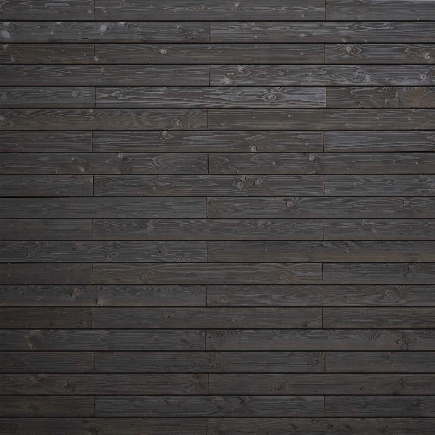 Charred Wood Wall Cladding - Shou Sugi Ban Dark Timber Panels - Wall Panelling by Audrini Living