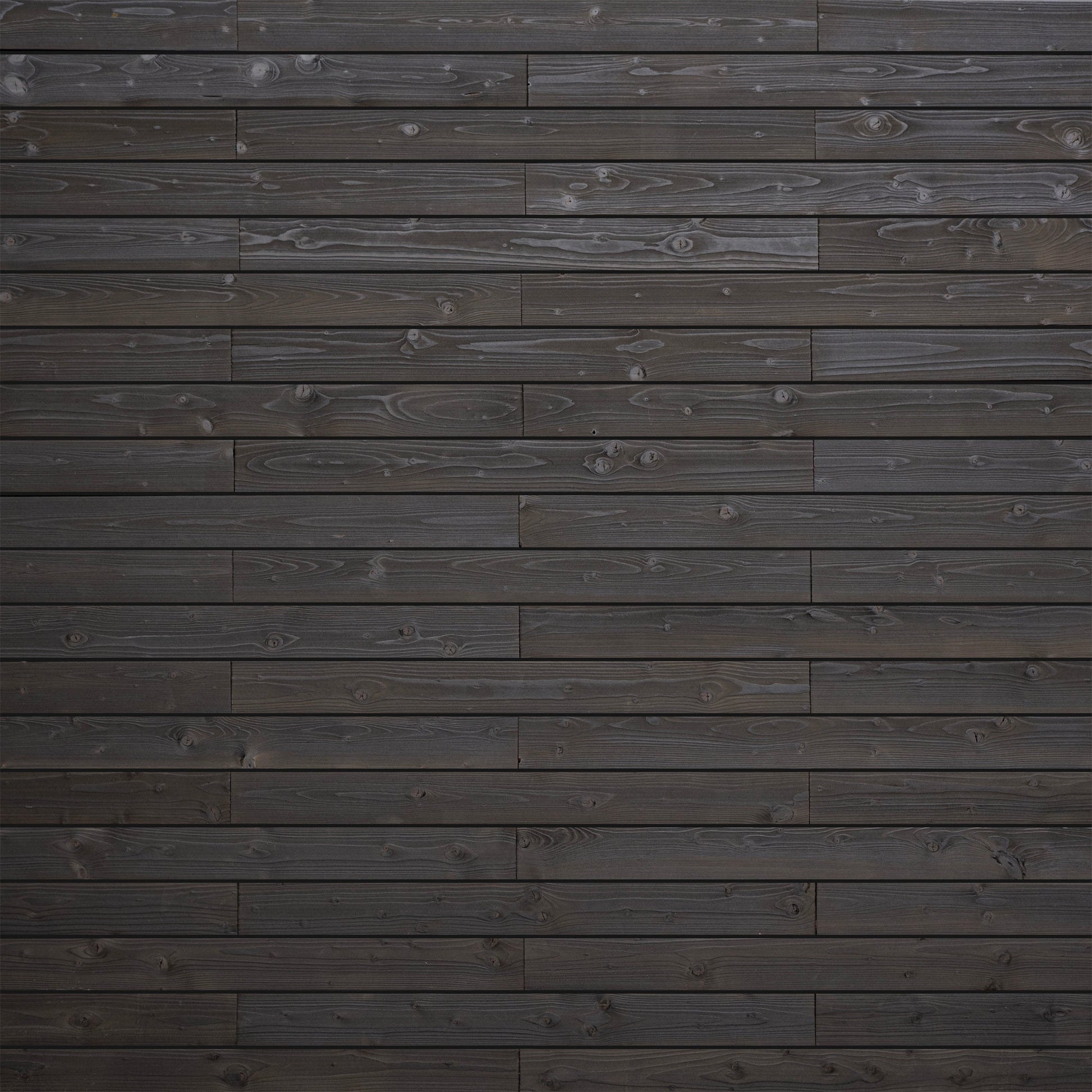 Charred Wood Wall Cladding - Shou Sugi Ban Dark Timber Panels - Wall Panelling by Audrini Living