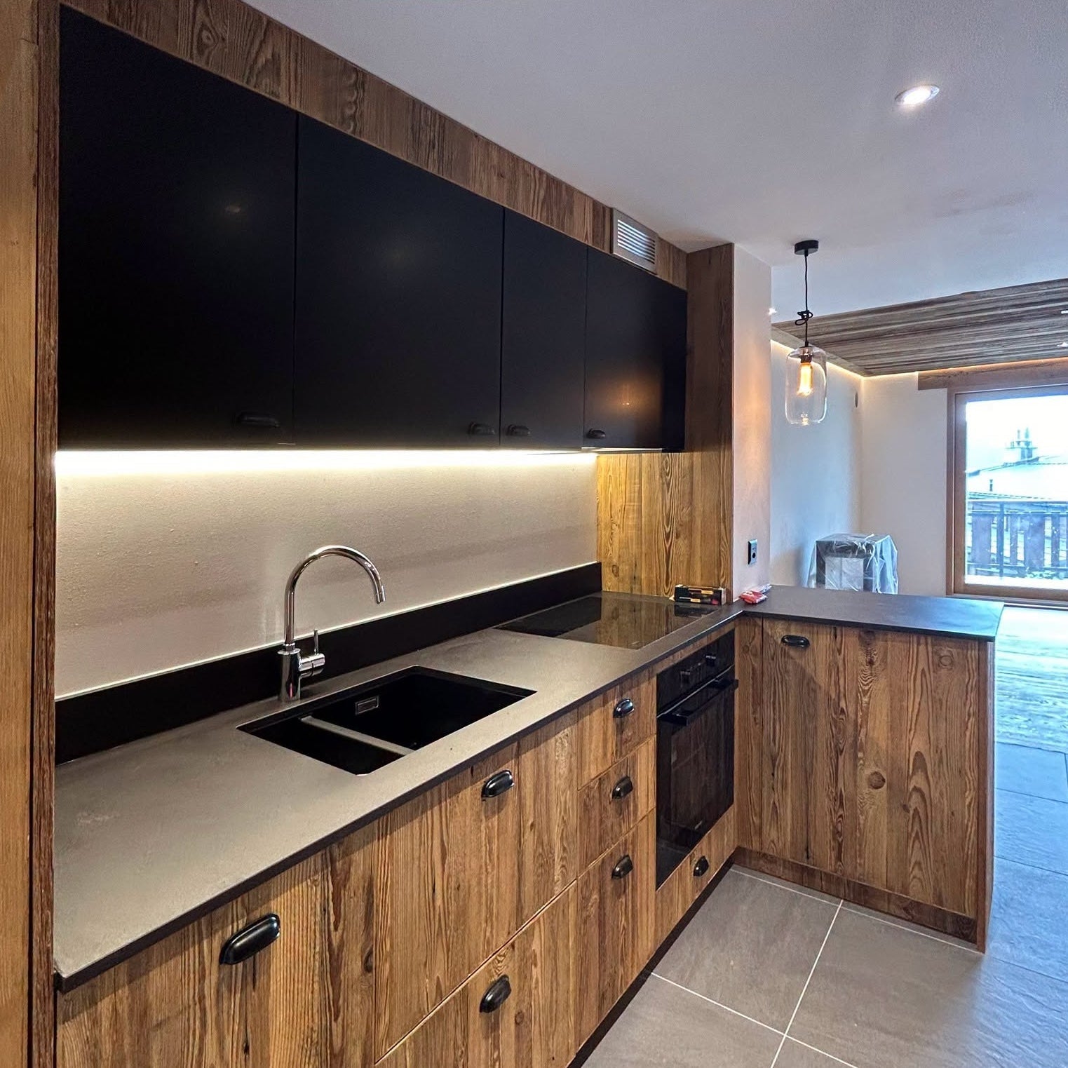 Three-Ply Reclaimed Wood Panel - Premium Wall Panels by Audrini Living
