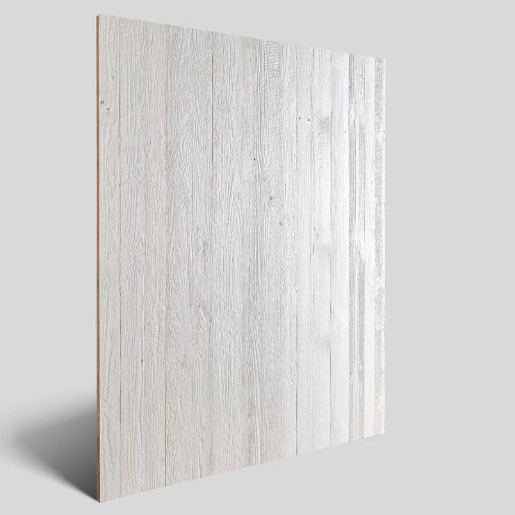 Three-Ply Reclaimed Wood White Wash Panel - Premium Wall Panels by Audrini Living