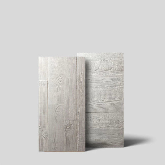 Whitewashed Reclaimed Wood Doors Sample - Wall Panelling by Audrini Living